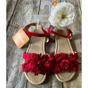 Nwt Red Gymboree Sandals-Size 3